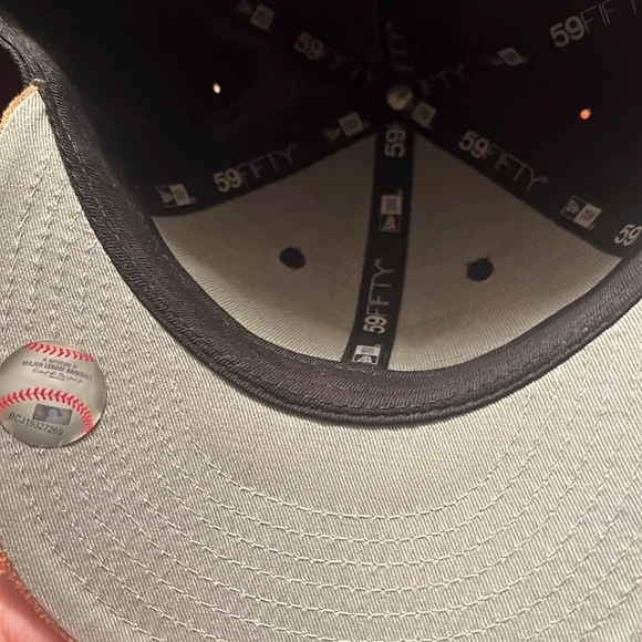 Atlanta Braves 7 5/8 fitted hat - Picture 4 of 7